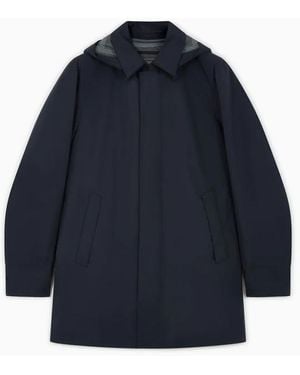 Herno Laminar-Trenchcoat - Blau