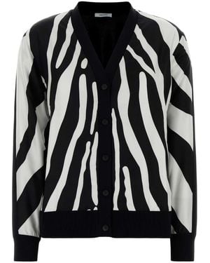 Ferragamo Salvatore Viscose Cardigan - Black