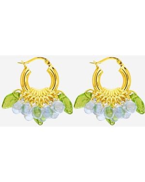 Annele Mini Baby Bubbles Earrings - Yellow