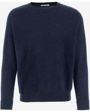 Oliver Lattughi Cashmere Sweater - Blauw