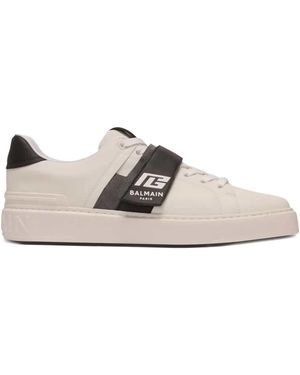 Balmain B Court Sneakers - Weiß