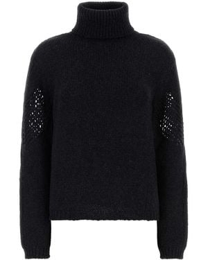 Our Legacy Charcoal Wool Jumper - Black