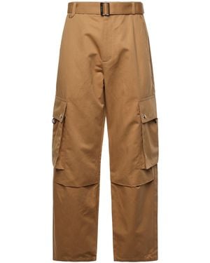 Jacquemus Le pantalones de pierna ancha en camello - Neutro