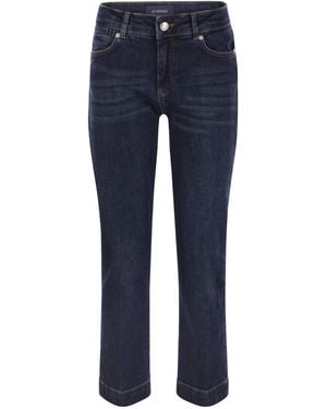 Sportmax Umbria Mini Flare Jeanshose - Blau