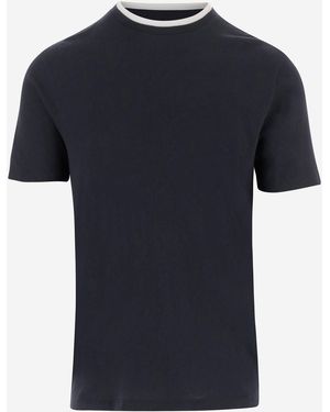 Vince Katoenen T-shirt - Zwart