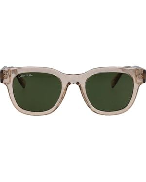Lacoste Oval Sunglasses L6023 S 264 - Green