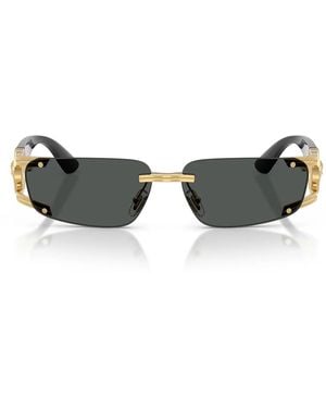 Versace Sonnenbrille Ve2291 100287 Gold/Dunkelgrau Herrens - Mehrfarbig