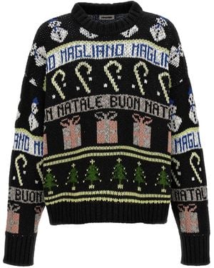 Magliano 'Buone Feste' Sweater - Nero
