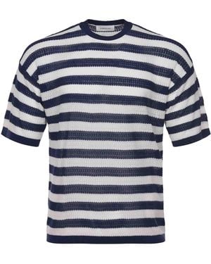 Atomo Factory T Shirt Made Of Cotton - Blue