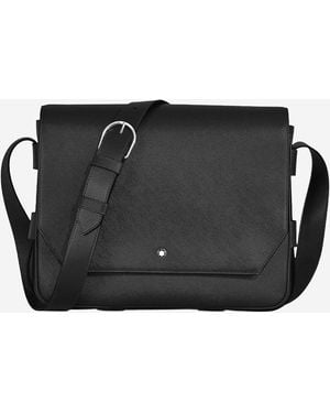 Montblanc Tailored Leather Shoulder Bag - Black