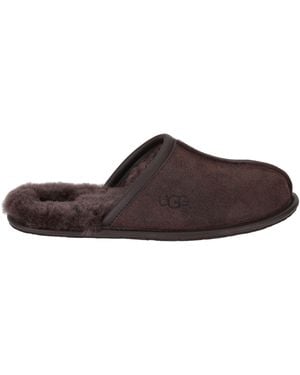 UGG M Abgenutztes Leder im Used-Look - Braun