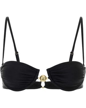 Reina Olga Stretch Nylon Bikini Top Hammond 2.0 - Black