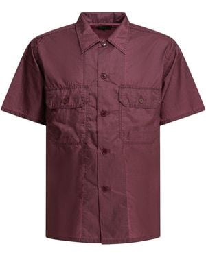 Beams Plus "Mil Sht" Casual Shirt - Red