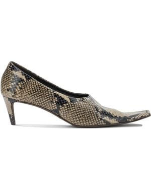 KHAITE "Marlene 50 mm" Pumps - Mettallic