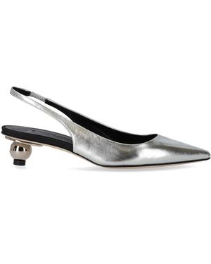 Weekend by Maxmara Gallico ne slingback pumps - Mettallic