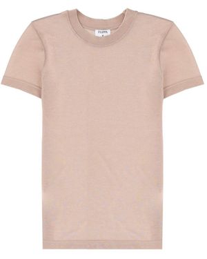 Filippa K Solid Crew Neck T-Shirt - Pink