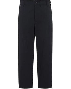 Lemaire Hosen mit Knopfverschluss - Blau