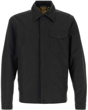 C.P. Company Nylon Blend Bonded Shirt - Black