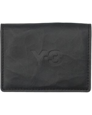 Y-3 Brieftaschen schwarz
