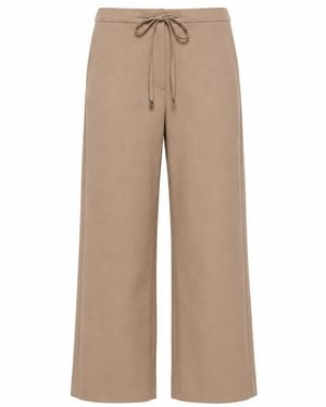Max Mara Pantalone Lungo - Naturel