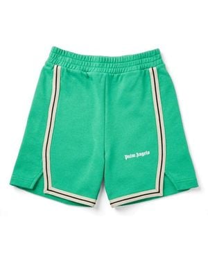 Palm Angels Patracksweatshort - Green