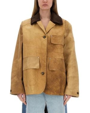 Stella McCartney Workwear Harrington" Jacket - Natural