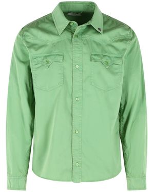 Versace Cotton Shirt - Green