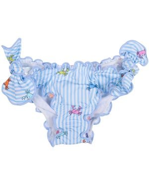 MC2 Saint Barth Cric Pinchy Multi Stripes 30 - Blau