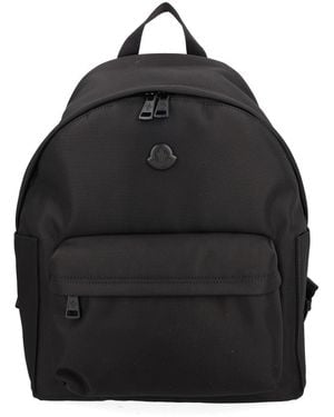 Moncler Backpack New Pierrick Polyamide Backpacks - Black