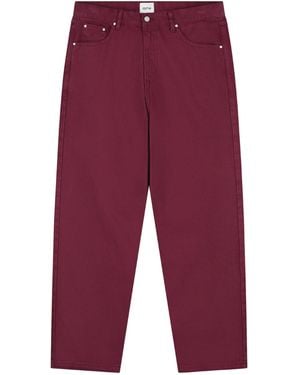 Arte' Back Pocket Graphic Pants - Black