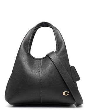 COACH Lana 25 Leather Crossbody Bag - Zwart