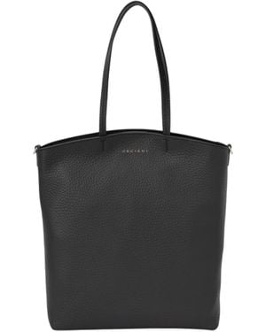 トートバッグ ORCIANI Women Shoulder Bags B02174 NERO BLACK ORCIANI. Dumpling Soft Large leather shoulder bag with strap