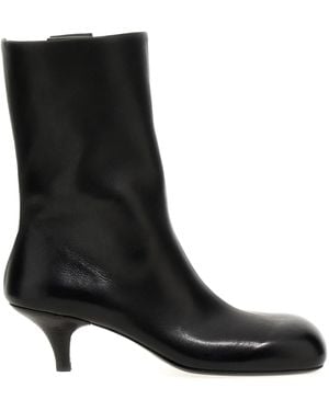 Marsèll Marsèll Tillo Square Toe Ankle Boots - Black