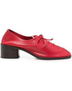 Hereu Plegada Heeled - Red