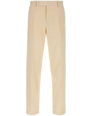 Fendi Gabardine Pant For - Natural