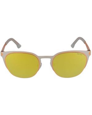 Police Occhiali Da Sole Spl341 S34 G Matt Pall. Con Parti Arancione/21/145 - Giallo
