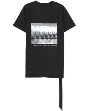 Rick Owens T Shirt "Level T" - Black