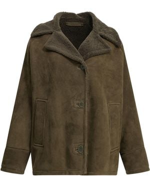 Salvatore Santoro Shearling Jacket - Green