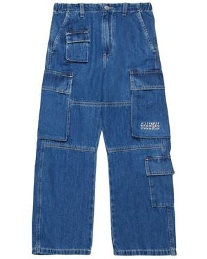 MM6 by Maison Margiela Trousers - Blue