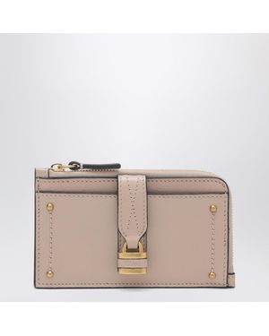 Chloé Small Paddington Coin Purse With Card Slots - Natural