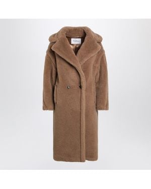Max Mara Camel Coloured Teddy Bear Icon Coat - Brown
