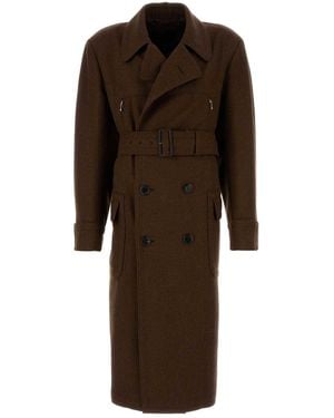 Prada Wool Coat - Brown