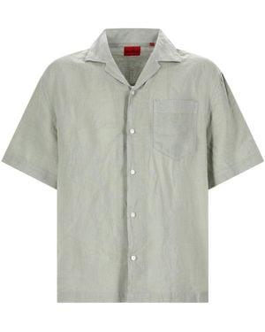HUGO Linen Shirt - Grey