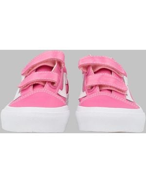 Vans Sneakers Old Skool Bow Detail Suede And Canvas Upper Sneaker - Pink