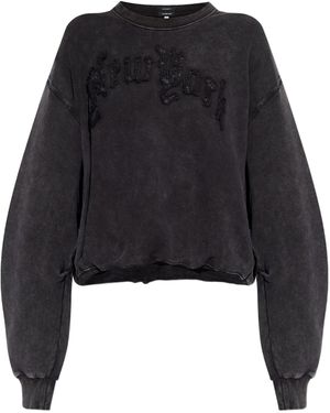 R13 Sweater Verfraaid Met Franje - Zwart