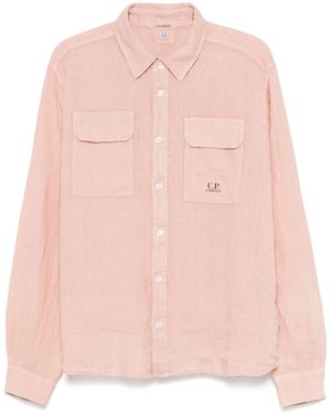 C.P. Company Linen Shirt - Pink