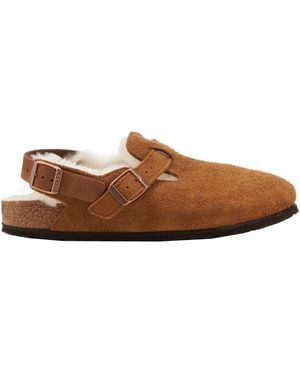 Birkenstock Ciabatta Tokio Inside Shearling - Brown