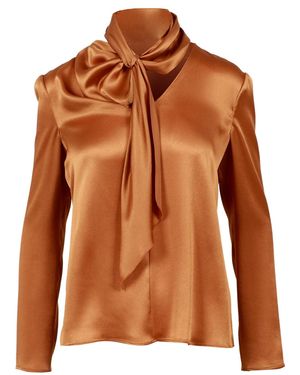 Alberta Ferretti Shirts Brown - Bruin