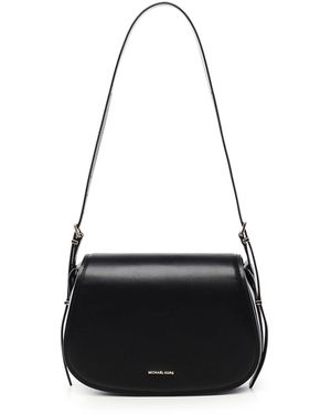 Michael Kors Lydia Black Umhängetasche - Weiß
