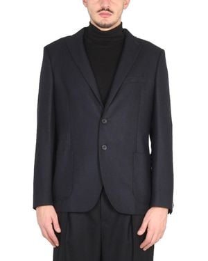 Tonello Single-Breasted Blazer - Blue